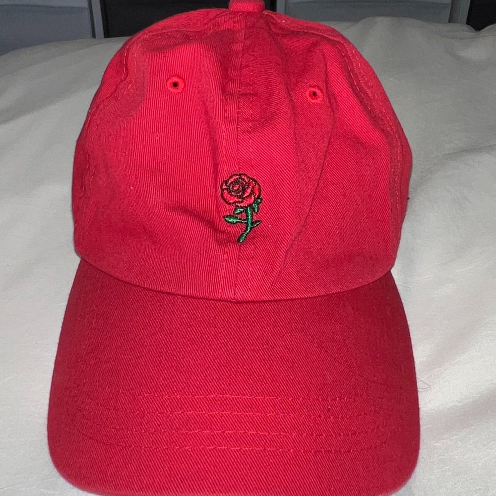 Red Rose Baseball Hat